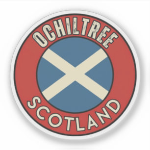 Ochiltree, Scotland Sticker