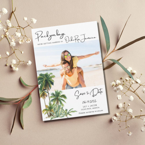 Ocho Rios, Jamaica Beach Destination Photo Wedding