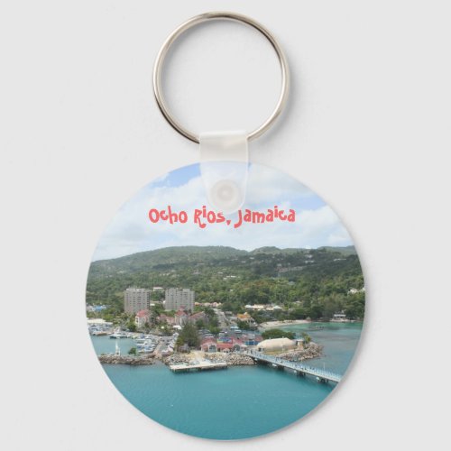 Ocho Rios Jamaica Keychain