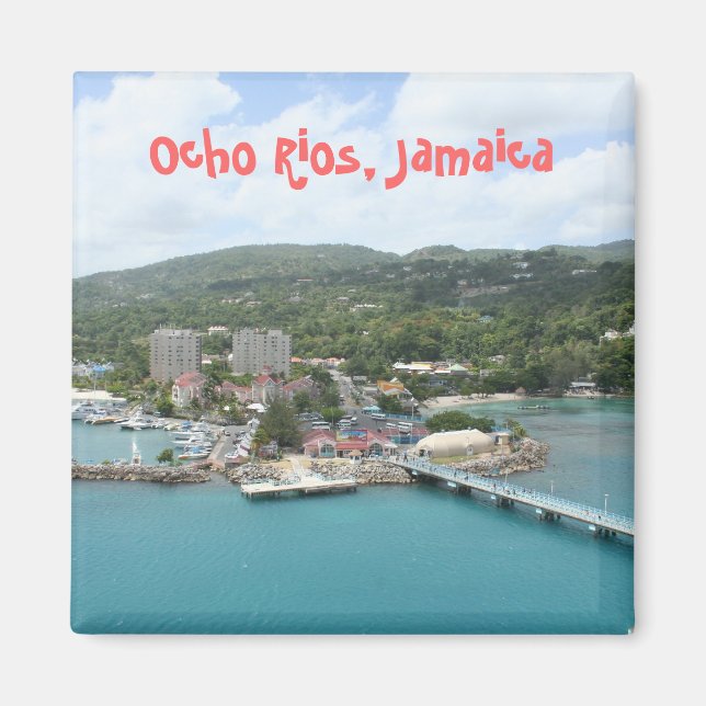 Ocho Rios, Jamaica Magnet (Front)