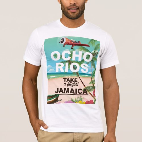 ocho rios jamaica travel poster T_Shirt