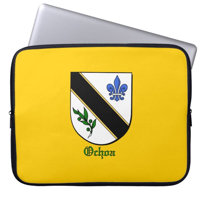 Ochoa Family Shield Electronics Bag (Front)