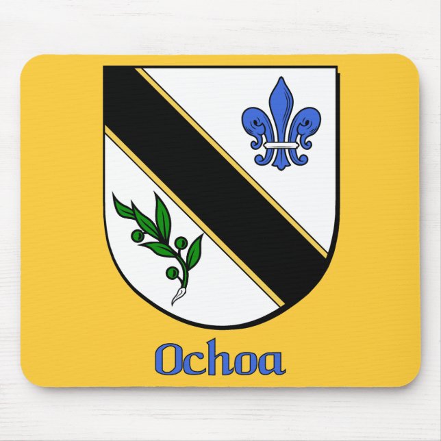 Ochoa Family Shield Mousepad (Front)