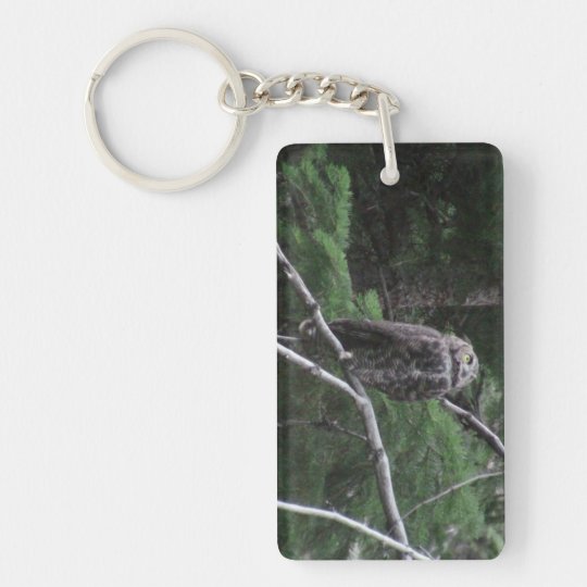 Ochoco Black Canyon Oregon Animal Bird Aves Fauna Keychain
