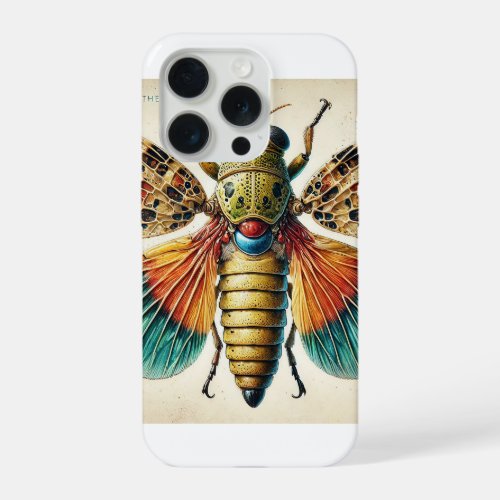 Ochraethes Insect 190624IREF125 _ Watercolor iPhone 15 Pro Case