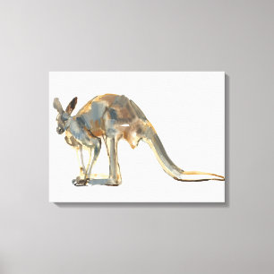 Ochre Dusted Canvas Print