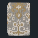 Ochre Ikat I iPad Mini Cover<br><div class="desc">Patterns</div>