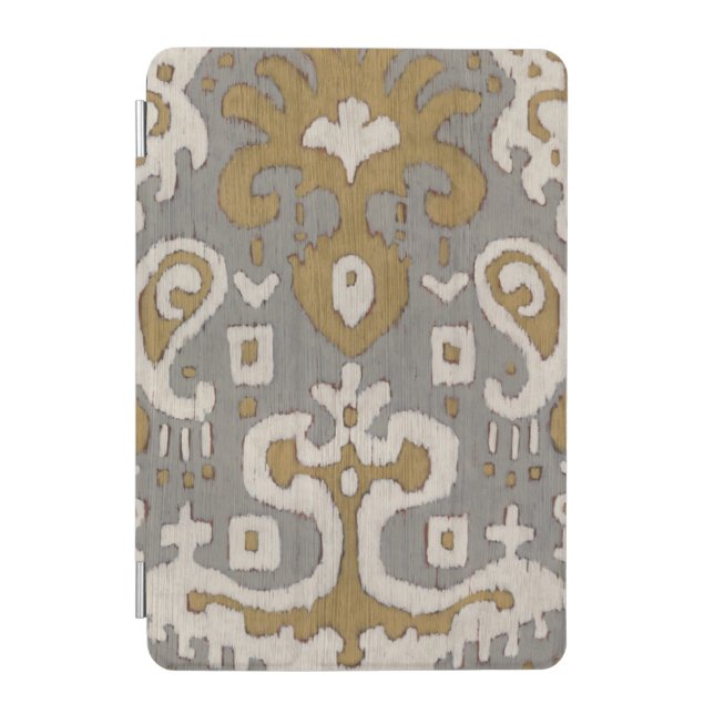 Ochre Ikat I iPad Mini Cover (Front)