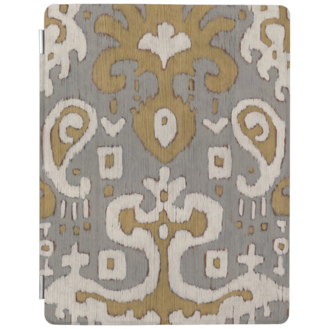 Ochre Ikat I iPad Smart Cover (Front)