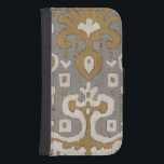 Ochre Ikat I Phone Wallet<br><div class="desc">Patterns</div>