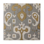 Ochre Ikat I Tile<br><div class="desc">Patterns</div>