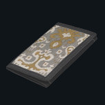Ochre Ikat I Tri-fold Wallet<br><div class="desc">Patterns</div>