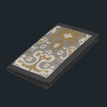 Ochre Ikat I Tri-fold Wallet<br><div class="desc">Patterns</div>