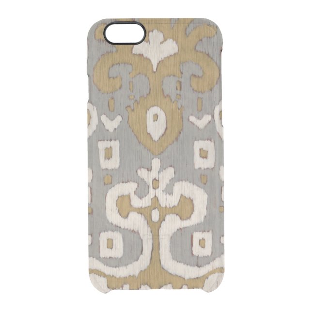 Ochre Ikat I Uncommon iPhone Case (Back)