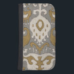 Ochre Ikat II Phone Wallet<br><div class="desc">Patterns</div>