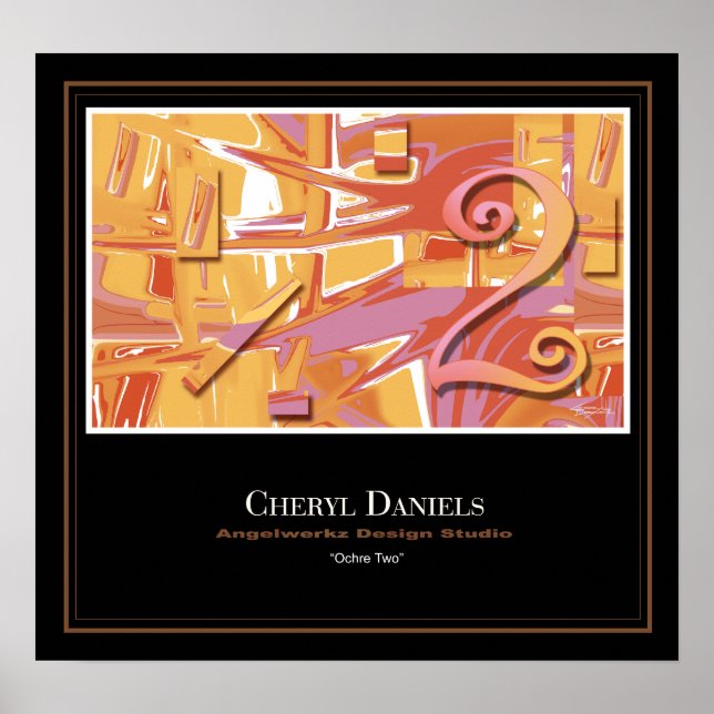 Ochre Two Poster (Front)