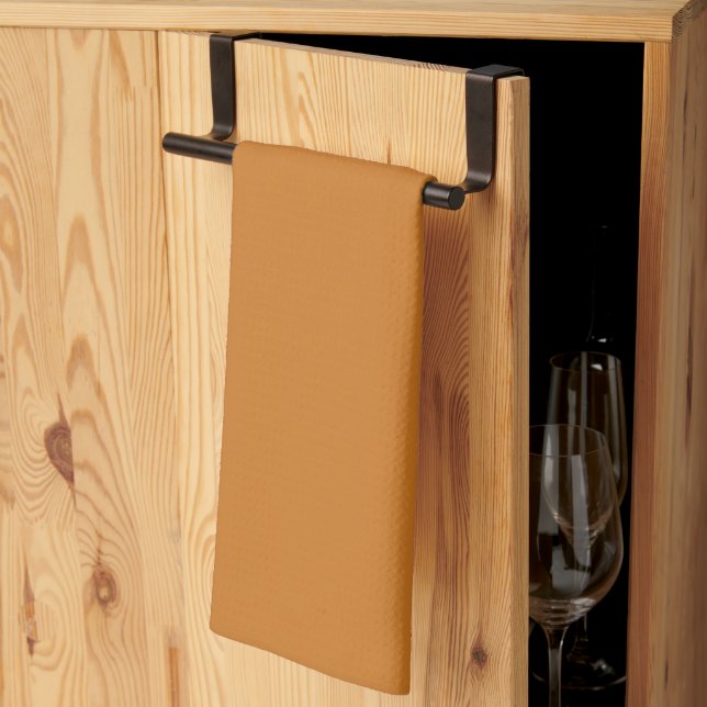 Ochre Yellow Kitchen Towel (Thirds Fold)