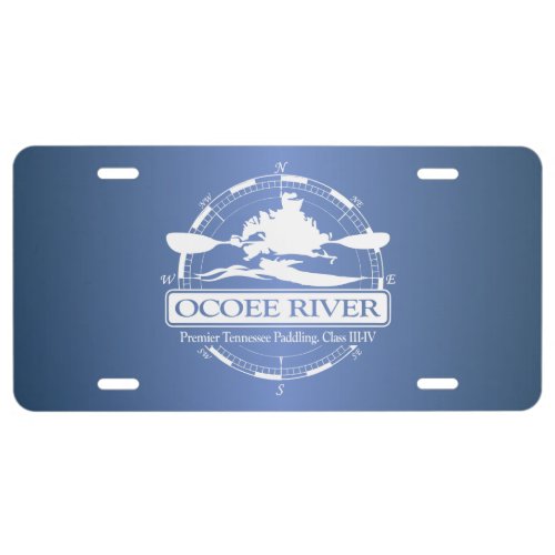 Ocoee River KC2 License Plate