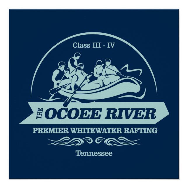 Ocoee River (rafting2) Poster (Front)