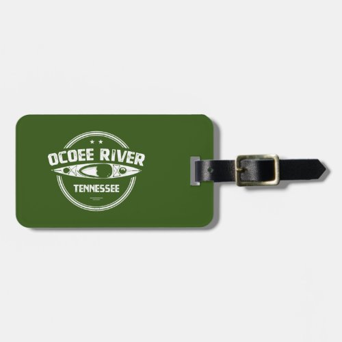 Ocoee River Tennessee Luggage Tag