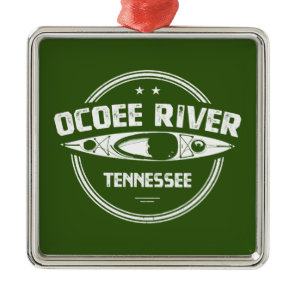 Ocoee River, Tennessee Metal Ornament
