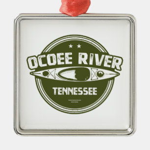 Ocoee River, Tennessee Metal Ornament