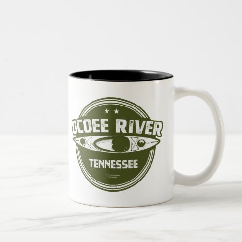 Ocoee River Tennessee Two_Tone Coffee Mug