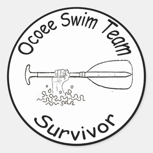 Ocoee Swim Team sticker (Front)