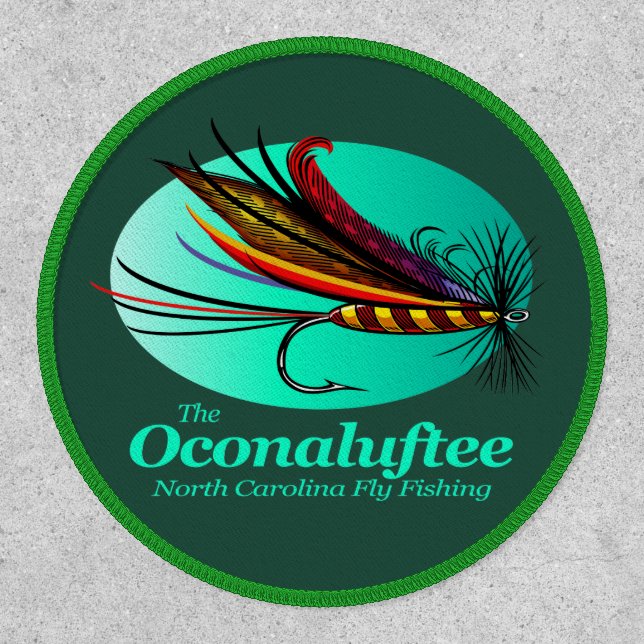 Oconaluftee River (fly)  Patch (Front)