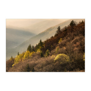 Oconaluftee Valley Overlook   North Carolina Acrylic Print