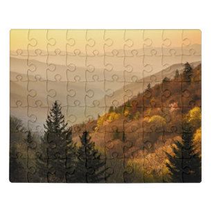 Oconaluftee Valley Overlook   North Carolina Jigsaw Puzzle