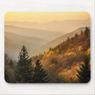 Oconaluftee Valley Overlook North Carolina Mouse Pad
