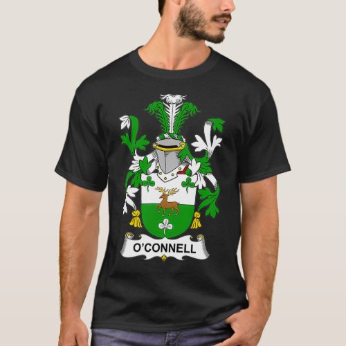 OConnell Coat of Arms  Family Crest T_Shirt