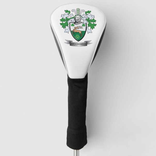 O'Connell Coat of Arms Golf Head Cover (Front)