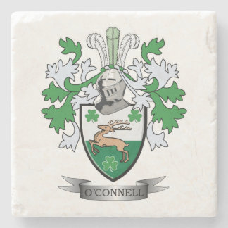 O'Connell Coat of Arms Stone Coaster