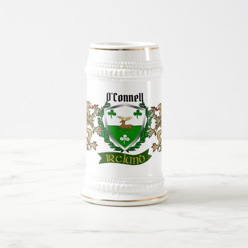 OConnellConnell Irish Shield Beer Stein