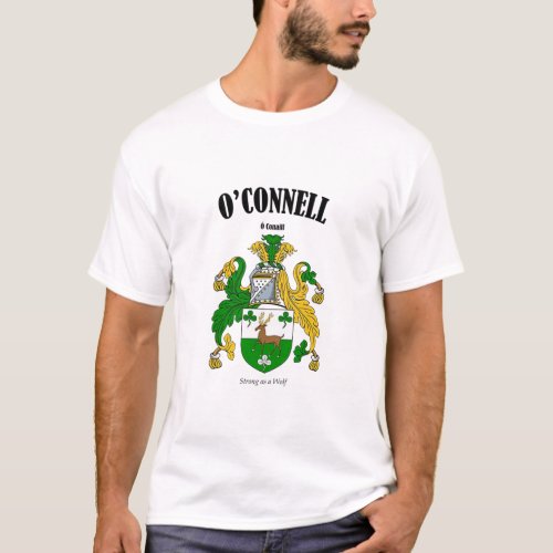 OCONNELL Crest Translation  Meaning T_Shirt