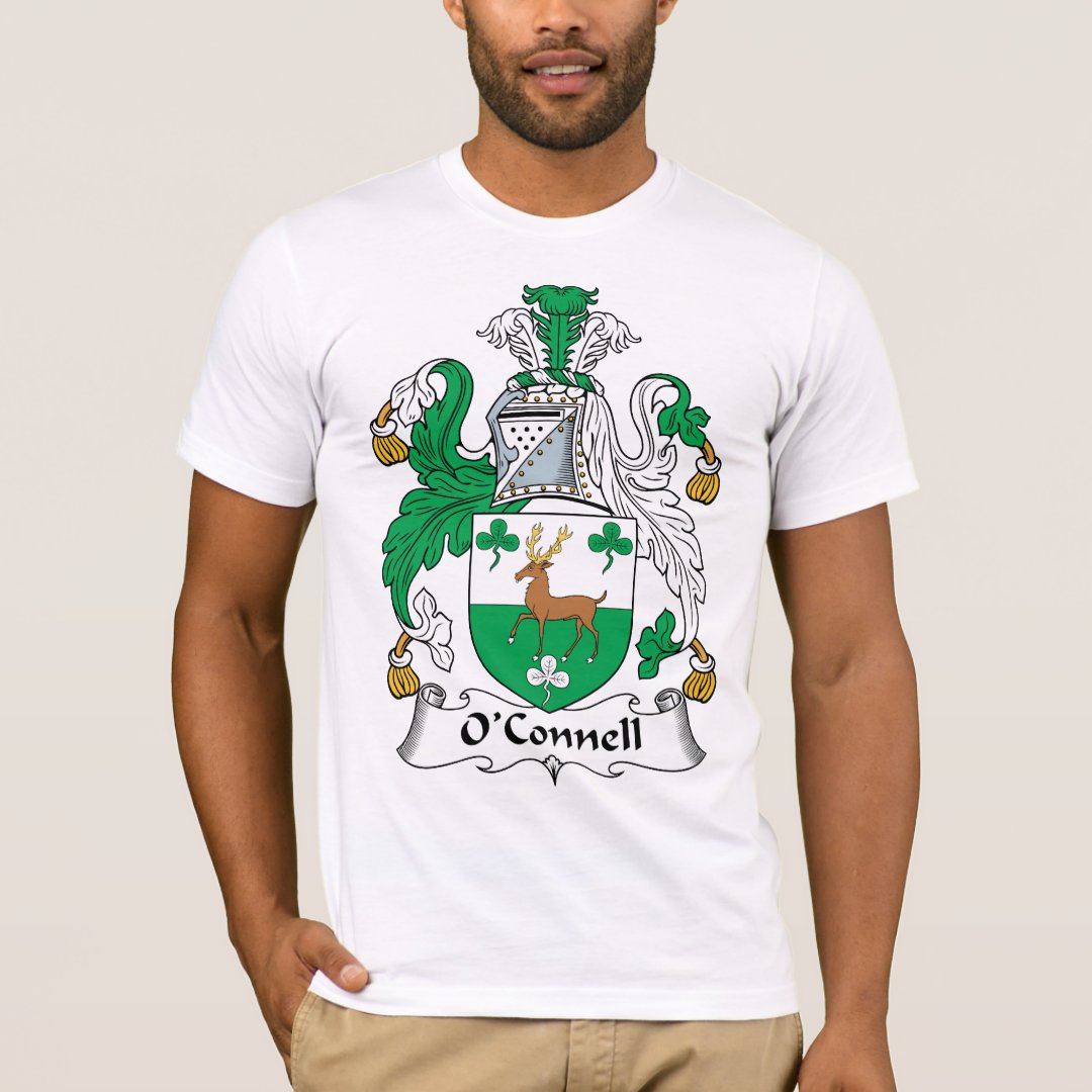 O'Connell Family Crest T-Shirt | Zazzle