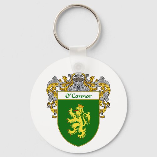 OConnor Coat of Arms Mantled Keychain