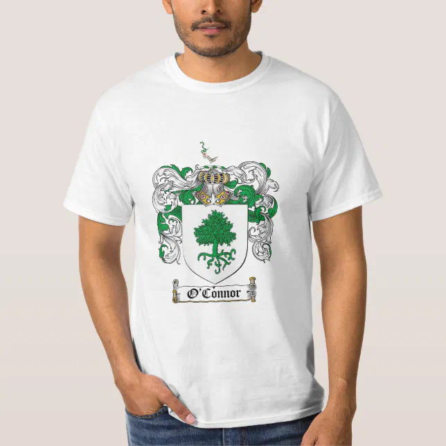 O'Connor Family Crest O'Connor Coat of Arms TShirt Zazzle O'Connor Family Crest O'Connor Coat of Arms TShirt Zazzle