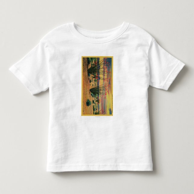 Ocotillo Flowers in Bloom, California DesertStat Toddler T-shirt (Front)