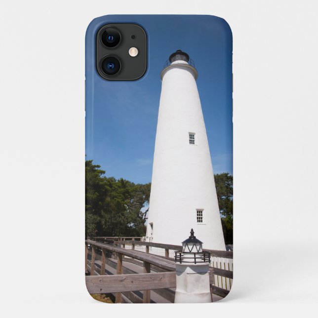 Ocracoke Island Lighthouse Case-Mate iPhone Case (Back)