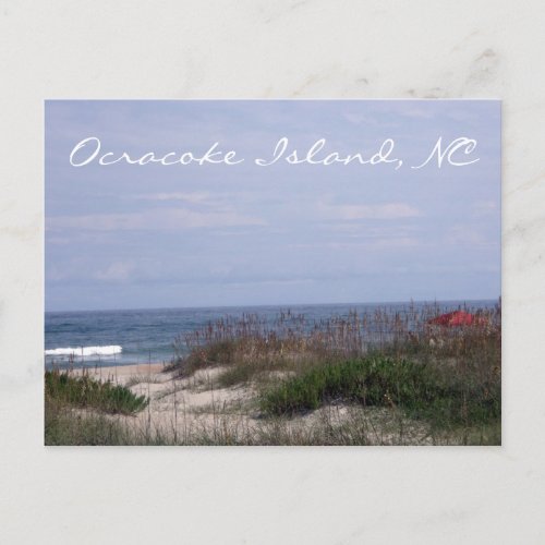 Ocracoke Island NC Postcard
