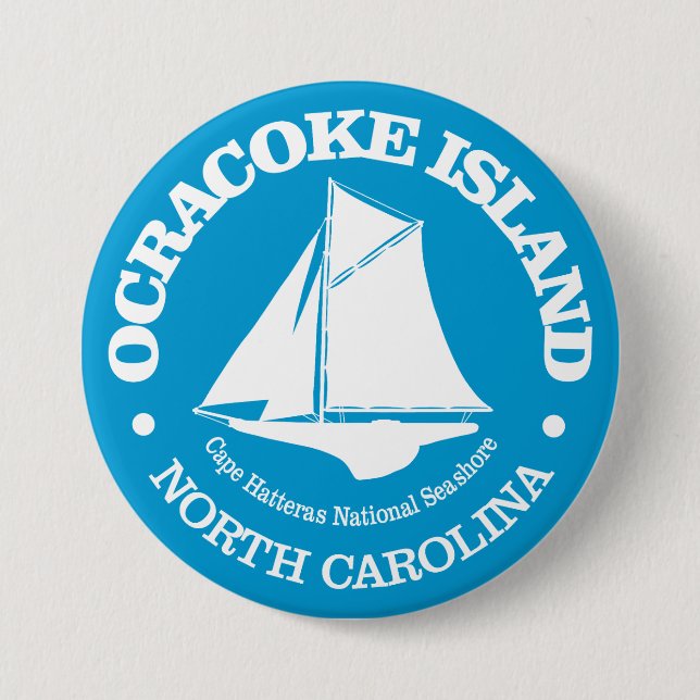 Ocracoke Island (sloop) Button (Front)