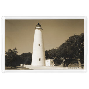 Ocracoke Lighthouse Acrylic Tray