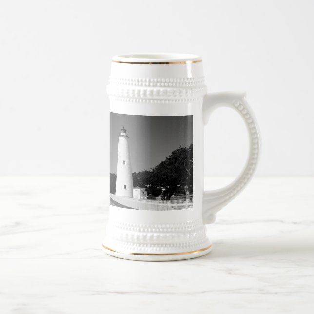 Ocracoke Lighthouse Beer Stein (Right)
