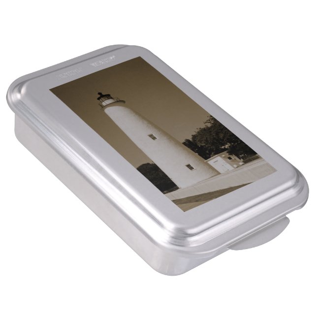 Ocracoke Lighthouse Cake Pan (Side)