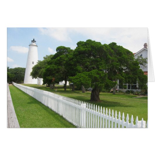Ocracoke Lighthouse Cards (Front Horizontal)