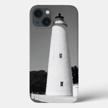 Ocracoke Lighthouse Iphone 13 Case by JTHoward at Zazzle
