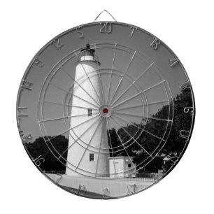 Ocracoke Lighthouse Dartboard With Darts